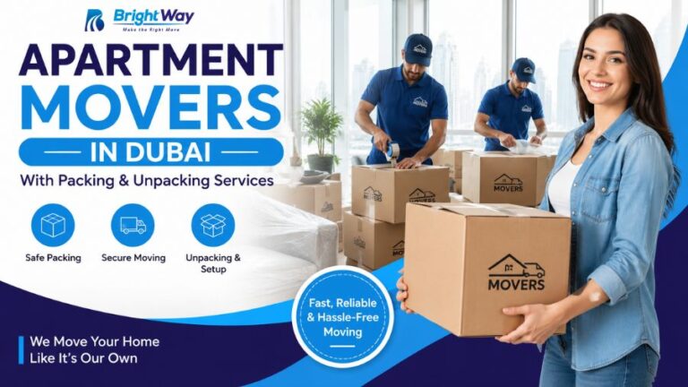 Apartment Movers In Dubai With Packing & Unpacking Services