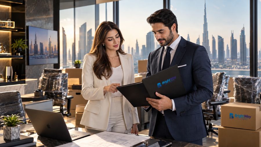 Benefits of Partnering With Office Movers Dubai 