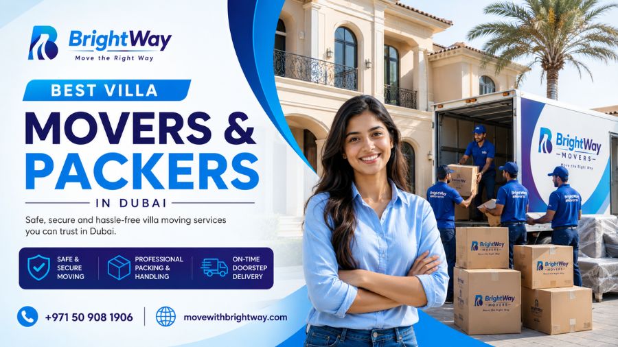 Best Villa Movers & Packers In Dubai Brightway Movers