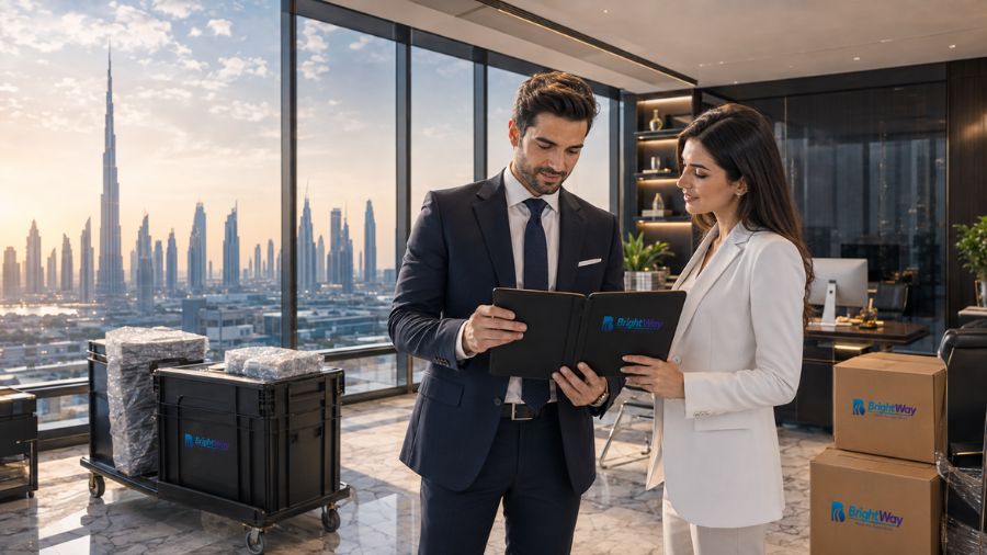 Brightway Movers Leading Office Movers in Dubai