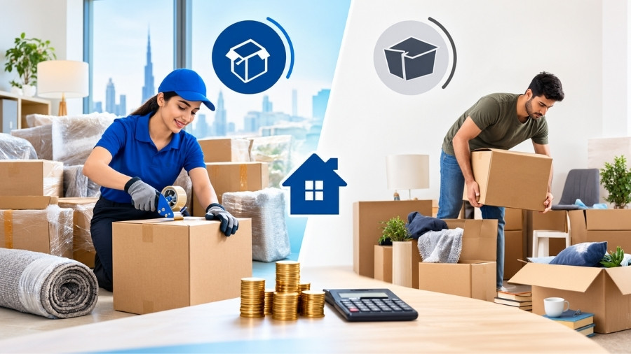 House Moving Cost With Packing vs. Without Packing
