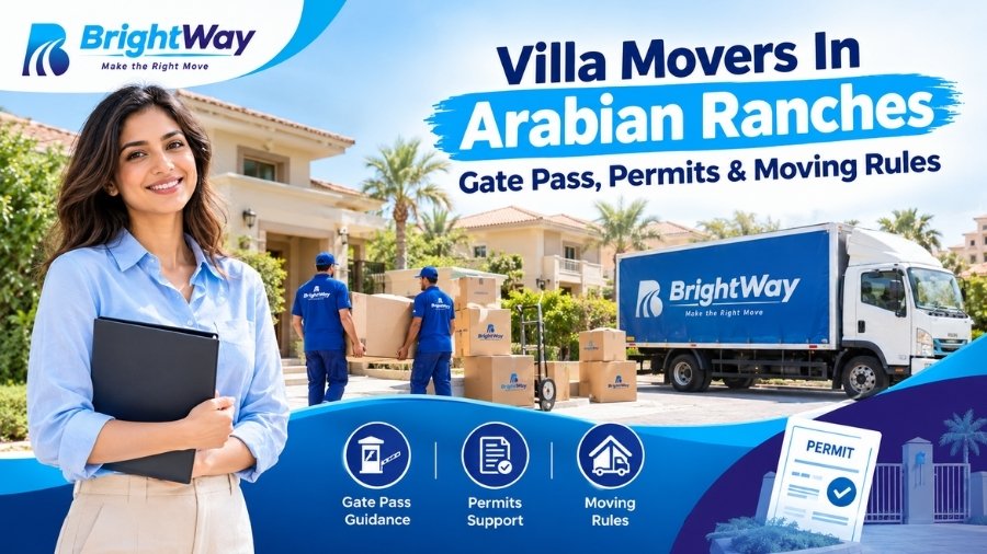 Villa Movers In Arabian Ranches Gate Pass, Permits & Moving Rules
