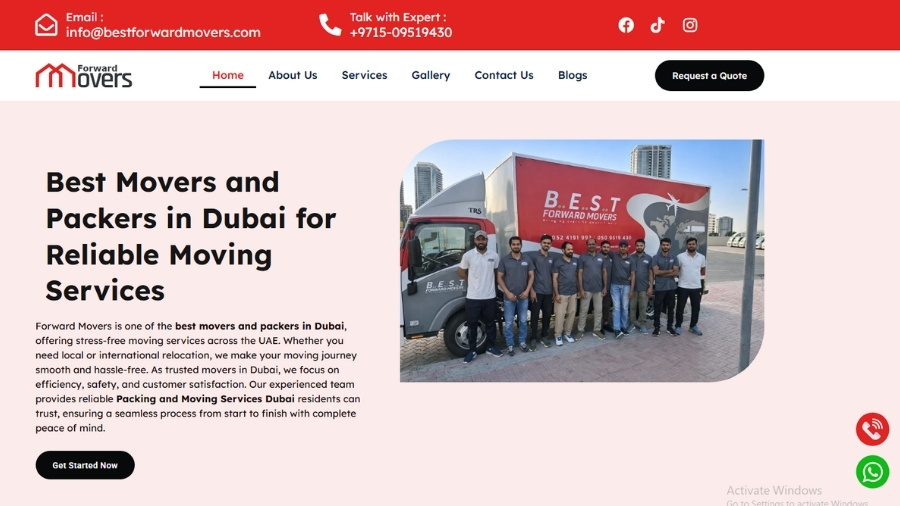 Forward Movers & Packers